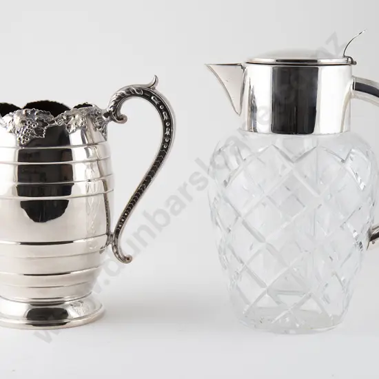 Cut Glass Ice Jug