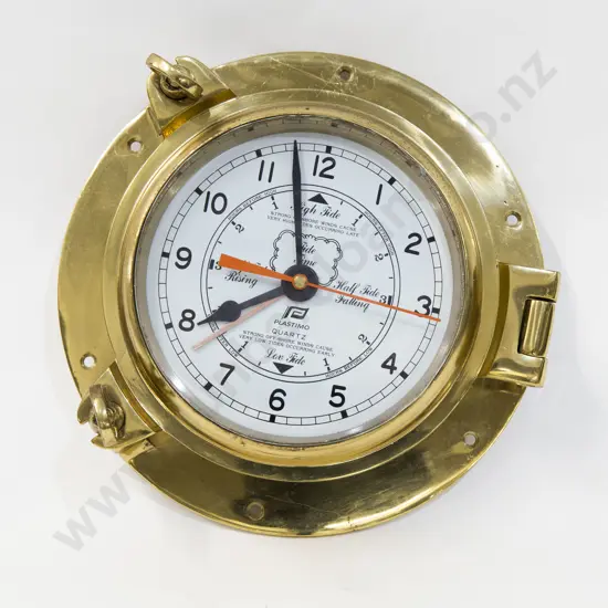Brass Tide Clock