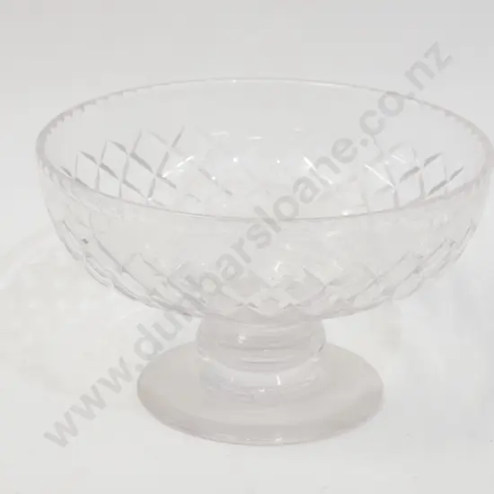 Stuart Crystal Footed Bowl