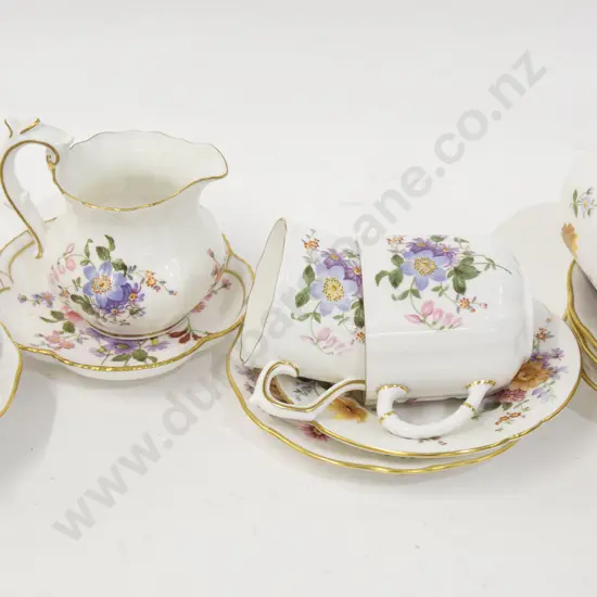 Qty of RCD Floral China (17)