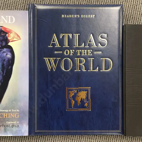 New Zealand Birds Raymond Ching together with Two Other Atlas Volumes