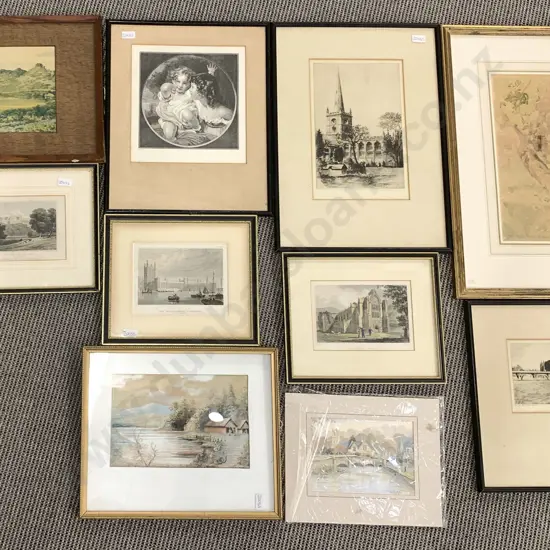 Box of Assorted Prints and Originals