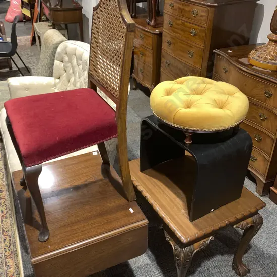 Drop Leaf Side Table With Coffee Table
