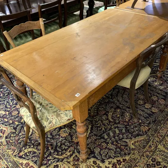 Pine Country House Table (Faults)