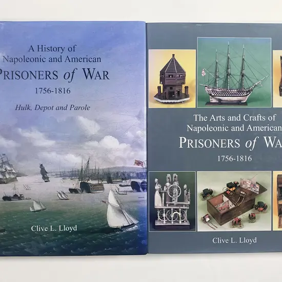 Two Volumes Pertaining to The Arts and Crafts of Napoleonic and American Prisoners of War