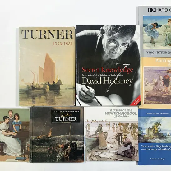 Eight Assorted European Art Volumes and Booklets