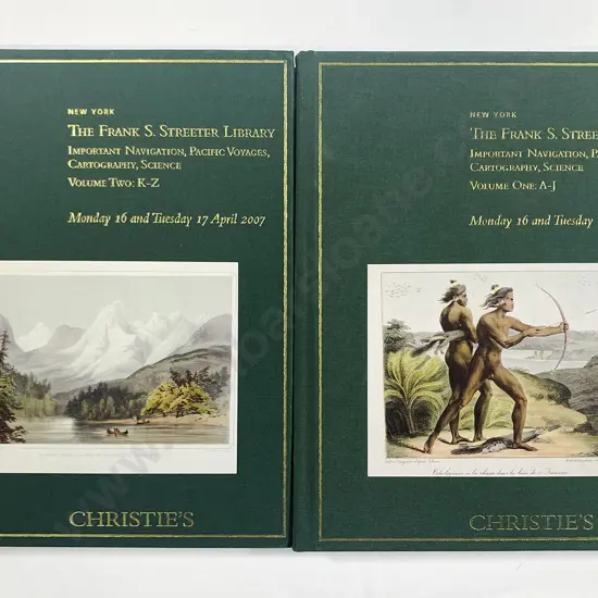 Two Christie's Catalogues for the Frank S. Streeter Library