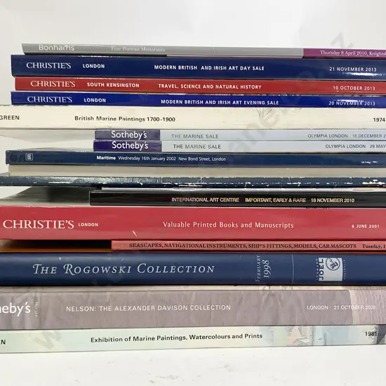 17 Various International Auction Catalogues