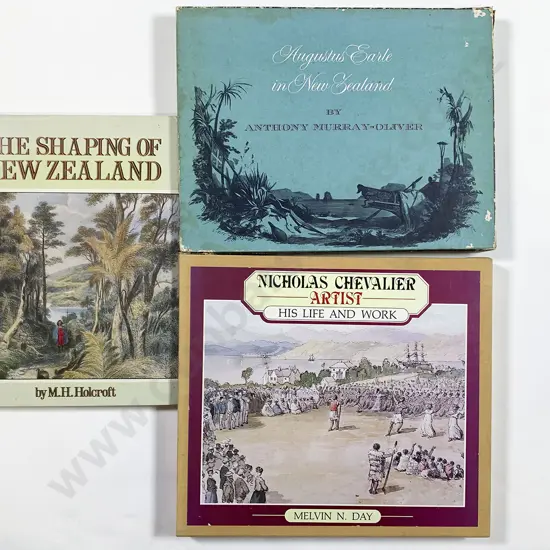 Three New Zealand Art Volumes