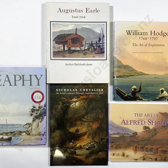 Five New Zealand Art Volumes
