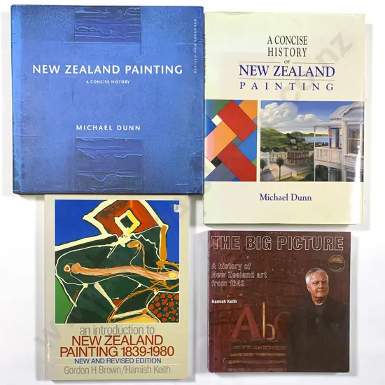 Four New Zealand Art Volumes