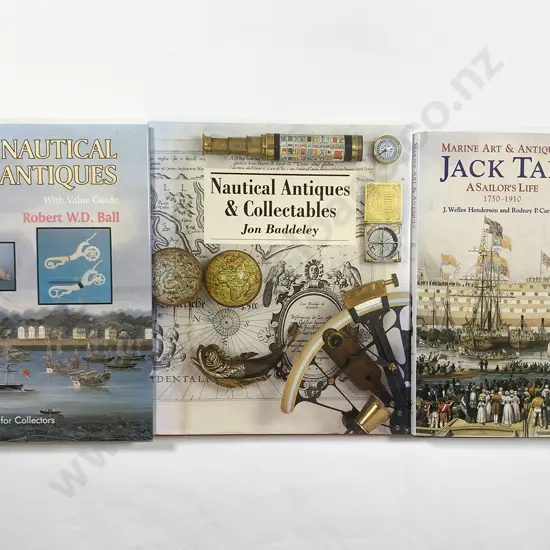 Three Volumes Pertaining to Maritime Art and Antiques