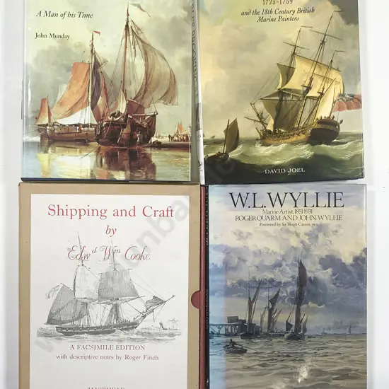 Four Volumes Pertaining to Maritime Art