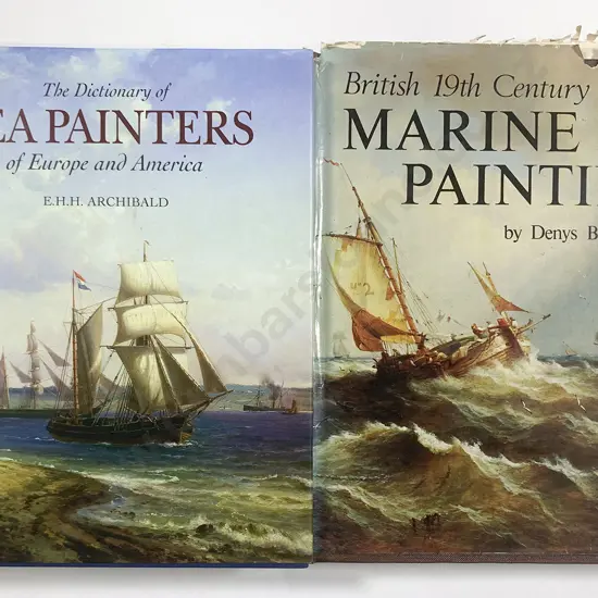 Two Volumes Pertaining to Maritime Art