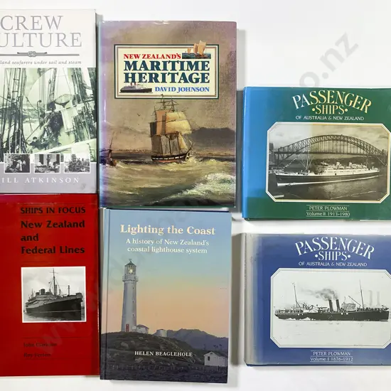 Six New Zealand Maritime Volumes