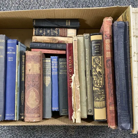 Box of 24 Assorted Volumes and Booklets