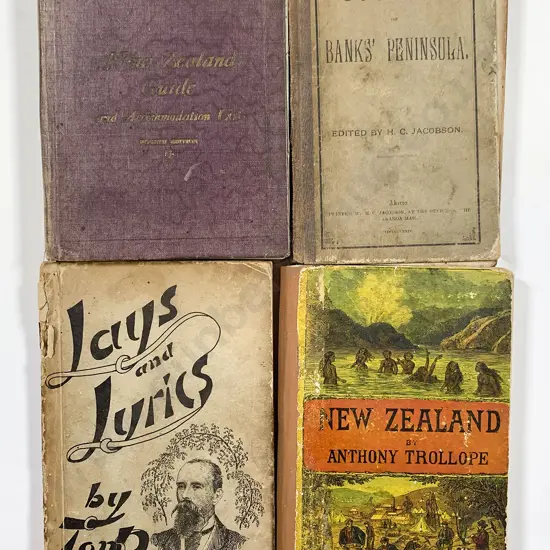 Four Small New Zealand Historical Volumes