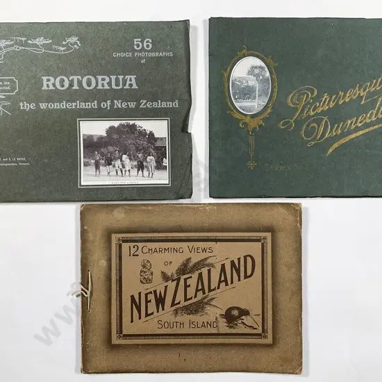 Three Vintage New Zealand Tourist booklets
