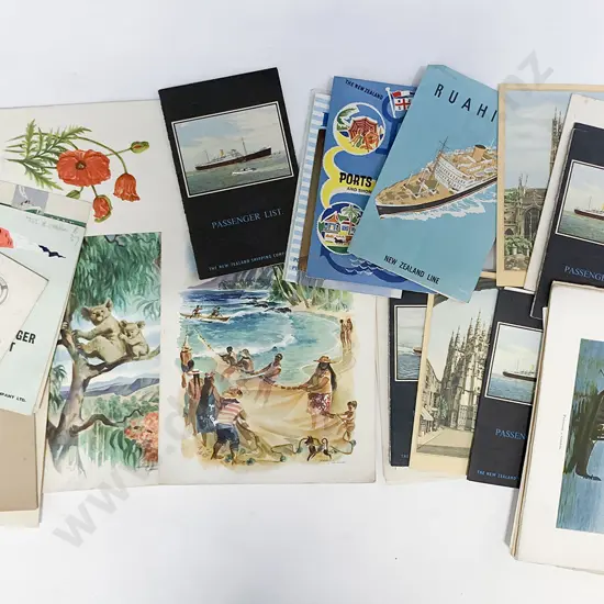 Selection Of Vintage Ships