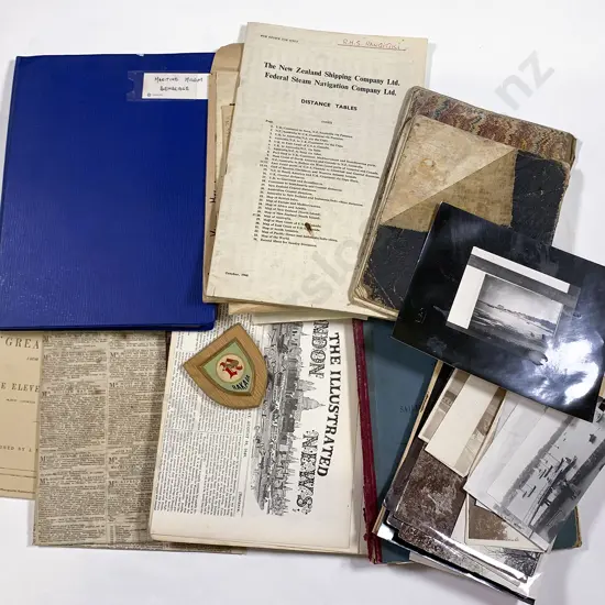 Quantity of Maritime Ephemera & Photographs etc