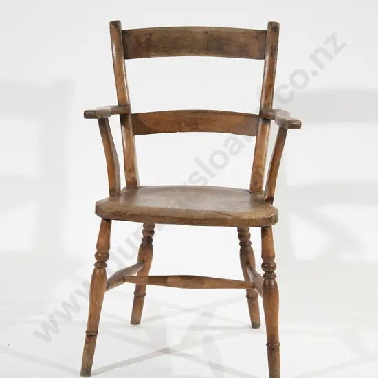 Vict Country Kitchen Open Elbow Chair