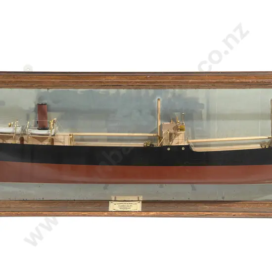 Model Of A Screw Steamer