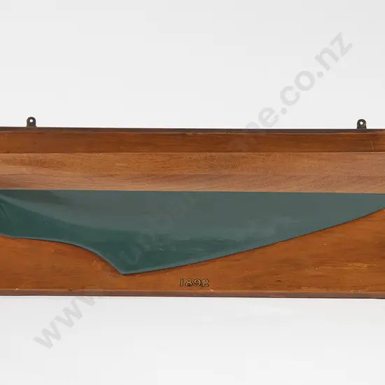 Half Hull Model Of The Beatrix 1892