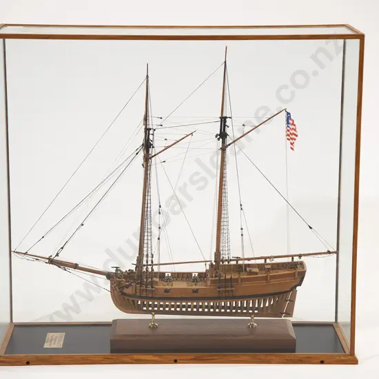 Model Of the Sailing Ship "Hannah"