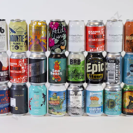 24 330ml Assorted Beer Cans