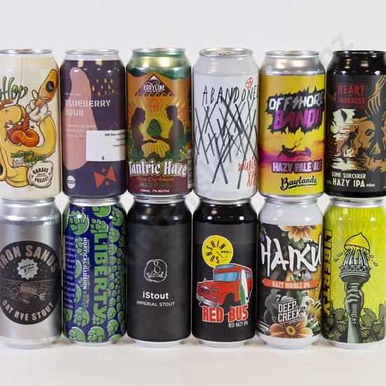 24 500ml Assorted Beer Cans