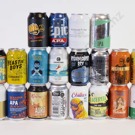 24 330ml Assorted Beer Cans