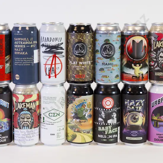 24 500ml Assorted Beer Cans