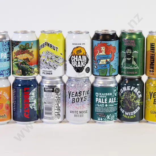 24 330ml Assorted Beer Cans