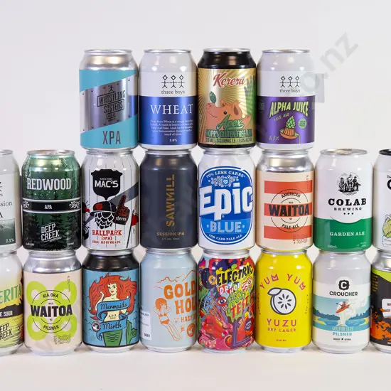 24 330 ml Assorted Beer Cans