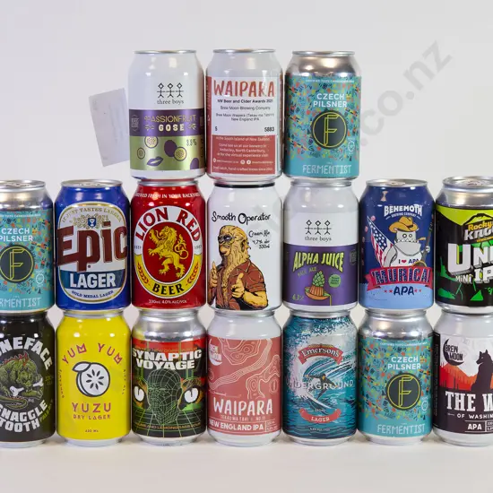 24 330 ml Assorted Beer Cans