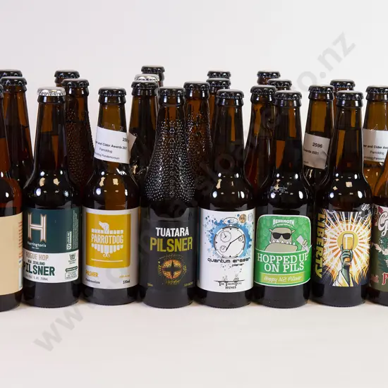 24 Assorted 330ml Bottles of Pilsner