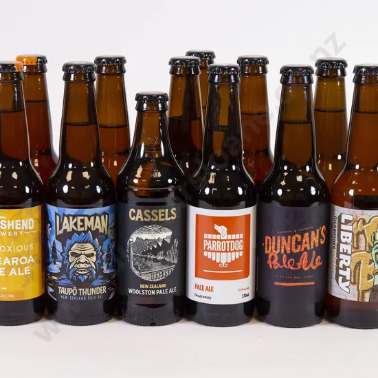 12 Assorted 330ml Bottles of Pale Ale