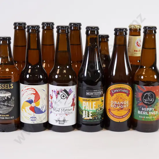 12 Assorted 330ml Bottles of Pale Ale