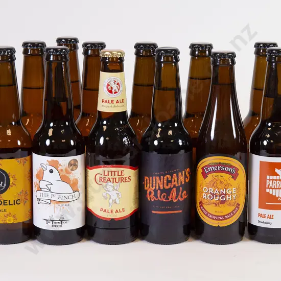 12 Assorted 330ml Bottles of Pale Ale
