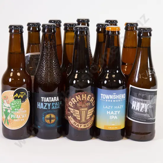 12 Assorted 330ml Bottles of Hazy