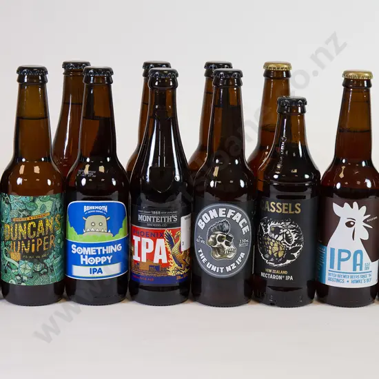 12 Assorted 330ml Bottles of IPA