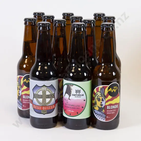 12 Assorted 330ml Bottles of Mostly Blonde