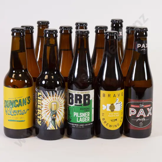 12 330ml Bottles of Assorted Beer