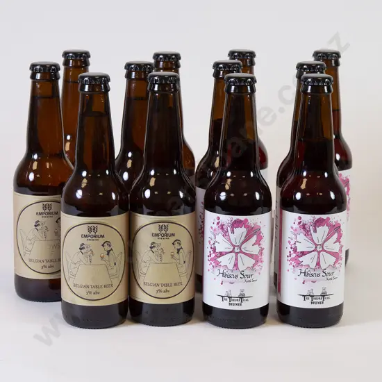 12 330ml Bottles of Assorted Beer