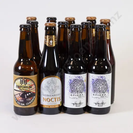 12 330ml Bottles of Assorted Beer