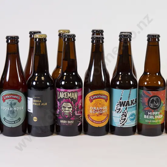 12 330ml Bottles of Assorted Beer