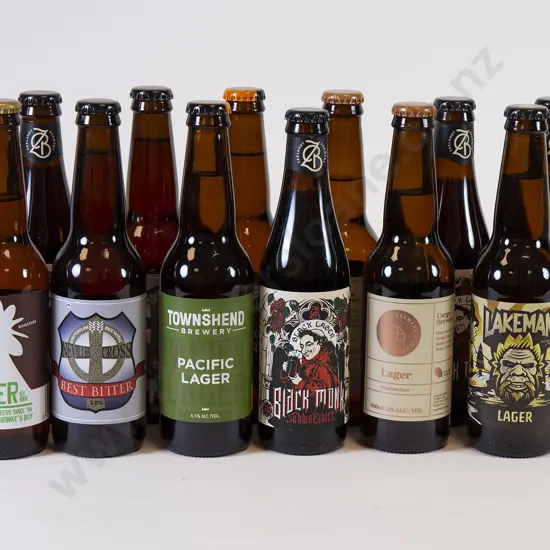 12 330ml Bottles of Assorted Beer