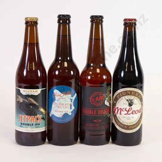 12 500ml Assorted Bottles of Beer