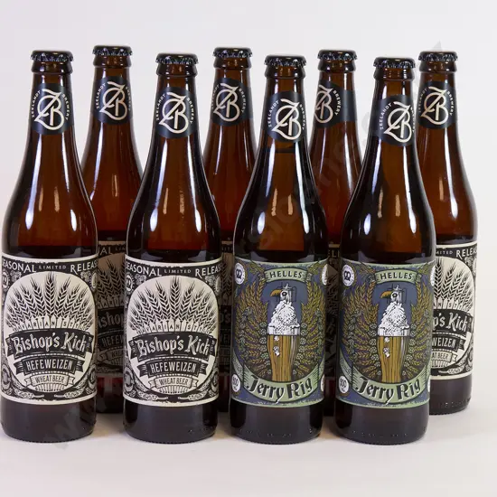 8 500ml Bottles of Zeelandt Brewery Wheat Beer
