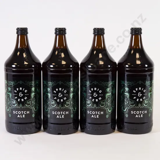 4 888ml Bottles of Sprig & Fern Scotch Ale
